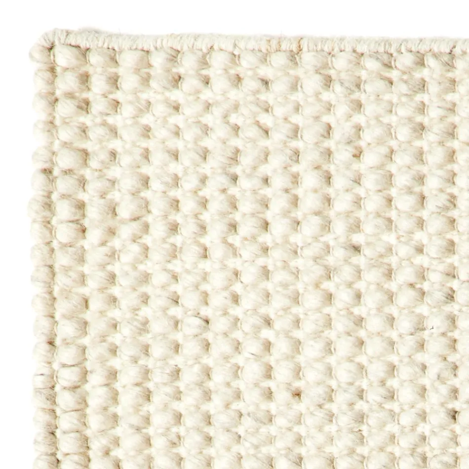 Modern Hand-Woven Wool and Cotton Carpet for the Living Room - Relict Viadurini