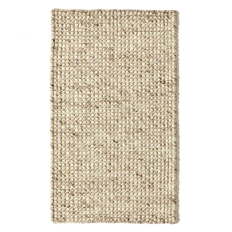Modern Hand-Woven Wool and Cotton Carpet for the Living Room - Relict Viadurini