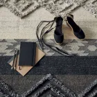 Rectangular Carpet in Wool, Cotton and Viscose for Modern Living Room - Zorro Viadurini