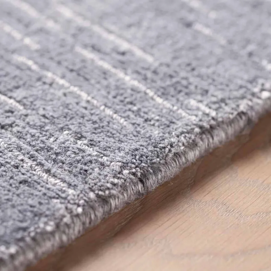 Striped Carpet of Modern Colored and Large Design for the Living Room - Prickle Viadurini