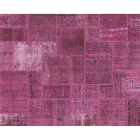 Artisan Patchwork Living Room Carpet Hand Knotted in Türkiye - Raimund Viadurini