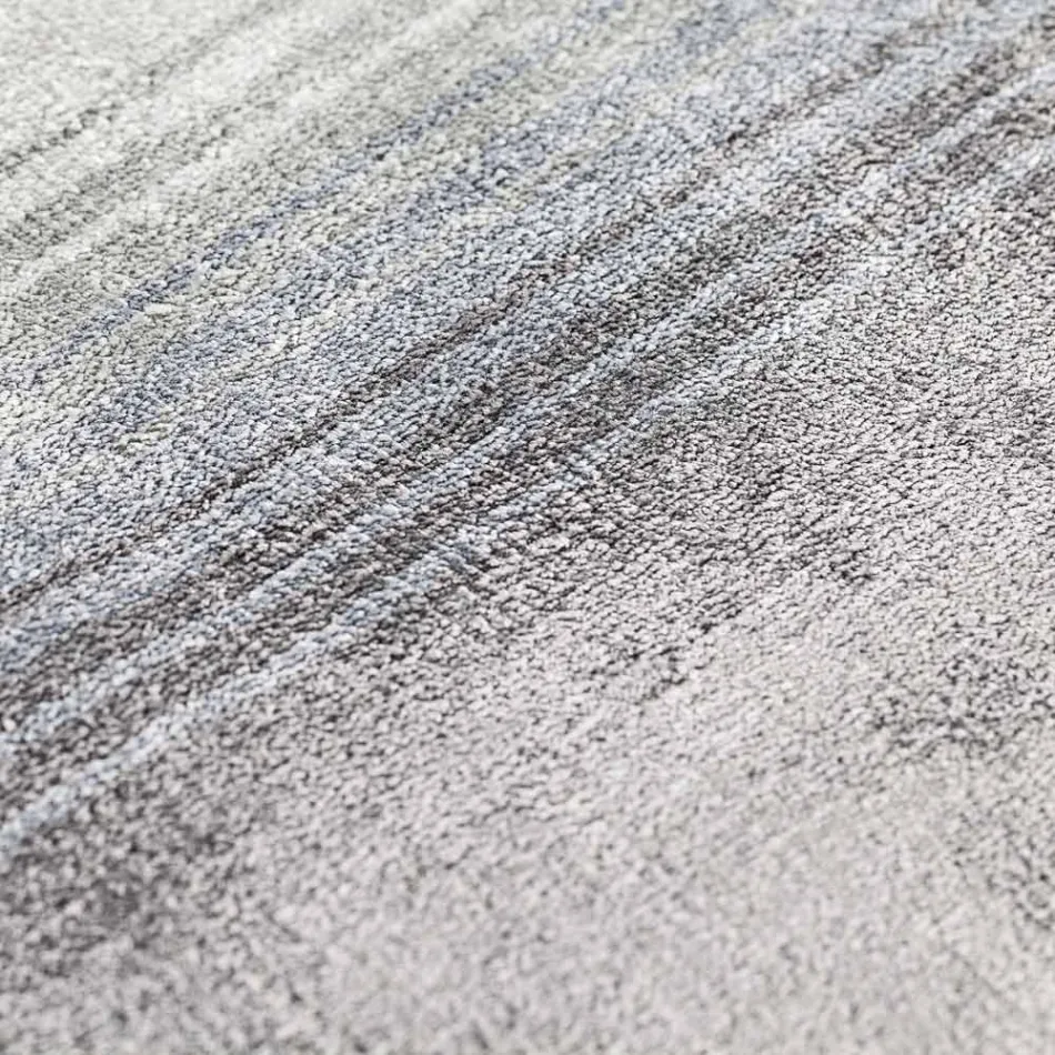 Handmade Living Room Carpet in High Quality Viscose Woven in India - Bonnet Viadurini