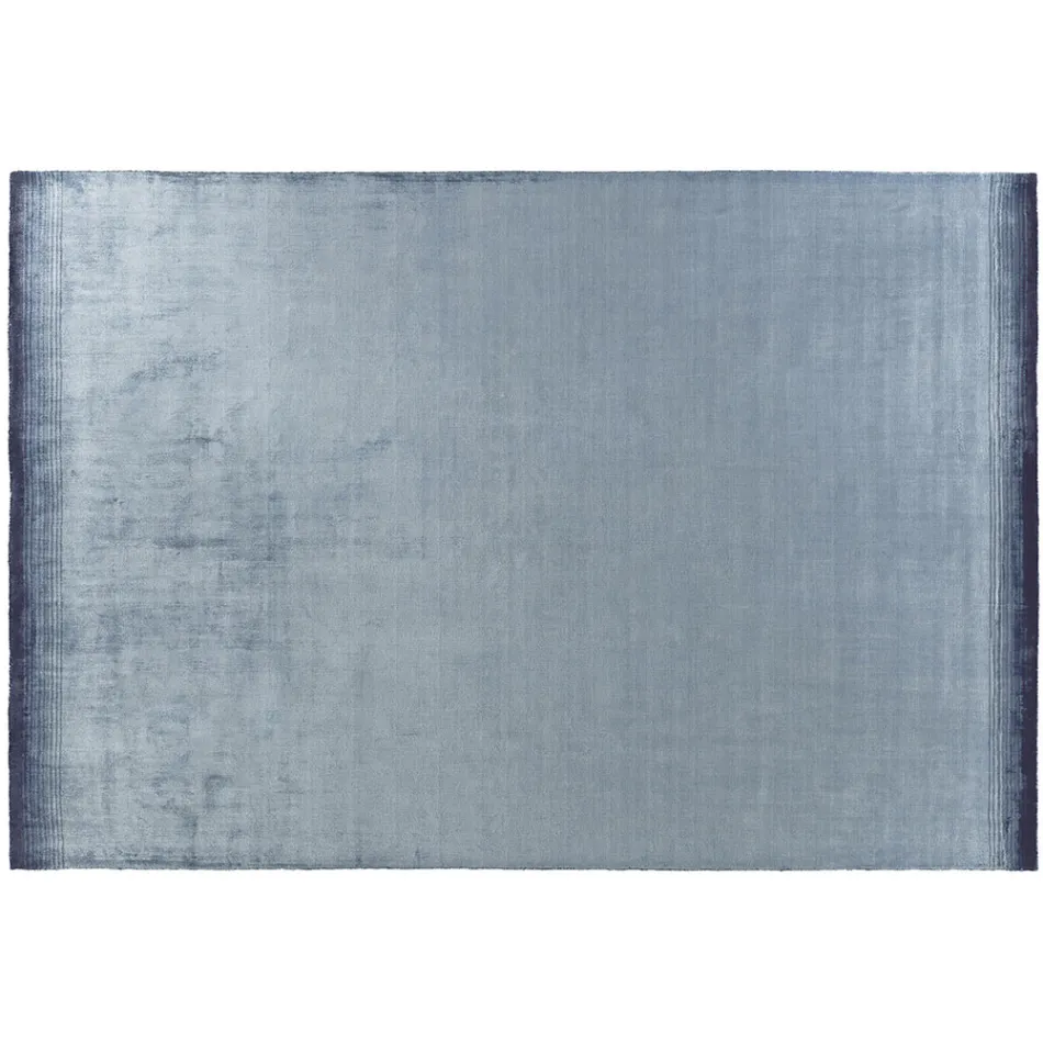 Handmade Living Room Carpet in High Quality Viscose Woven in India - Bonnet Viadurini