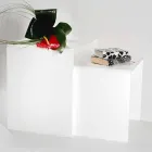 Design tables in colored plexiglass produced in Italy, Spinoso Viadurini