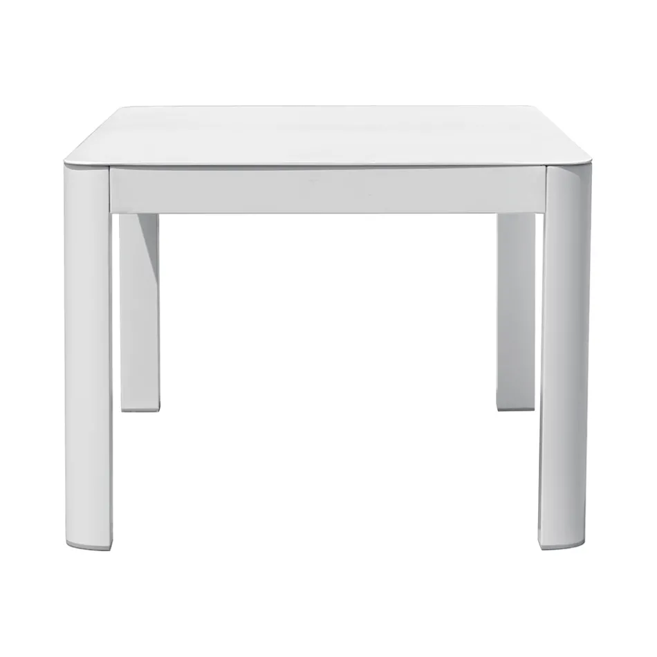 100x55 cm Garden Table in Aluminum with Different Finishes - Mickey Mouse Viadurini