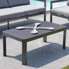 100x55 cm Garden Table in Aluminum with Different Finishes - Mickey Mouse Viadurini