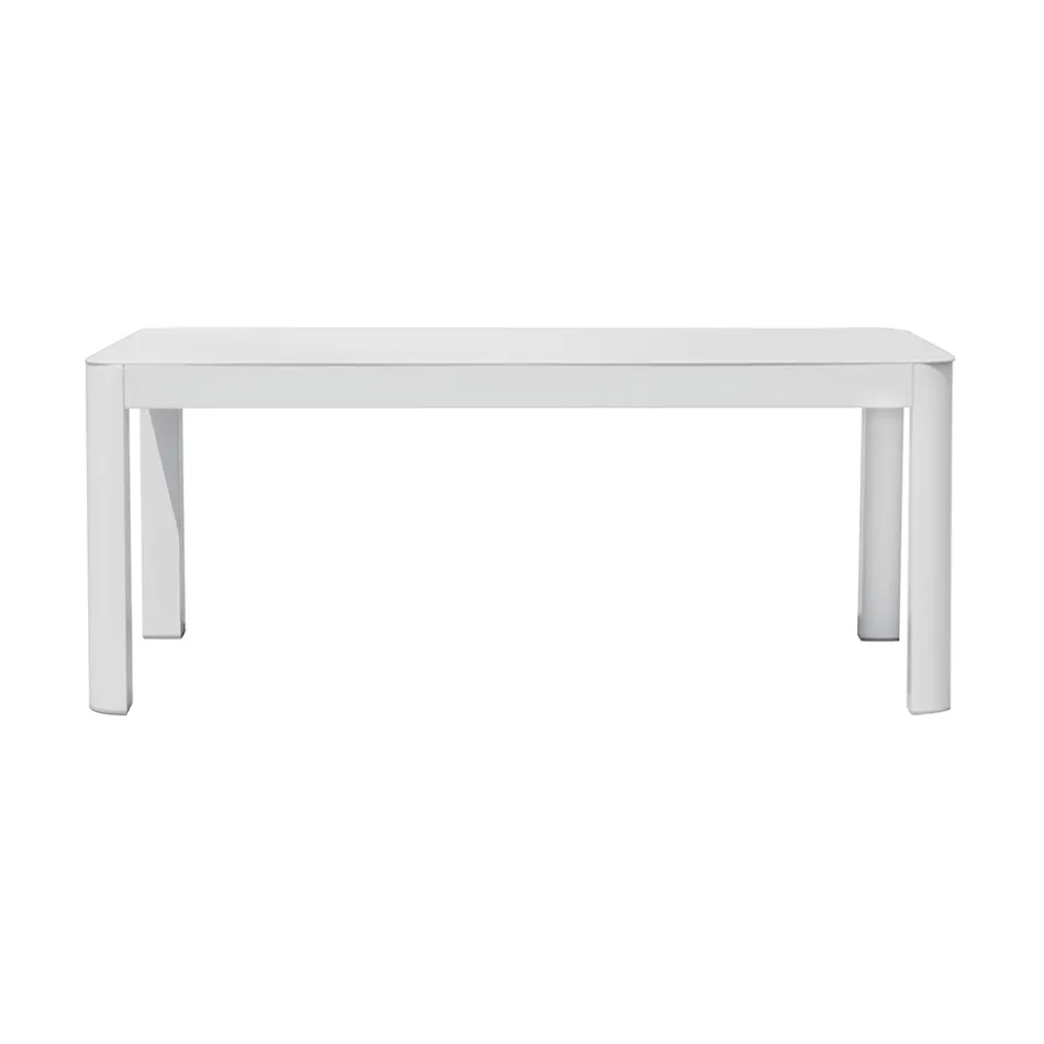 100x55 cm Garden Table in Aluminum with Different Finishes - Mickey Mouse Viadurini