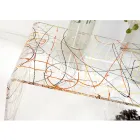 Modern bridge table in plexiglass made in Italy, Bolly Viadurini