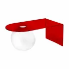 Modern plexiglass bridge table made in Italy, Bolly Viadurini