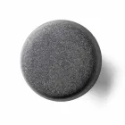 High Outdoor Coffee Table in Polyethylene with Round Top Made in Italy - Desmond Viadurini