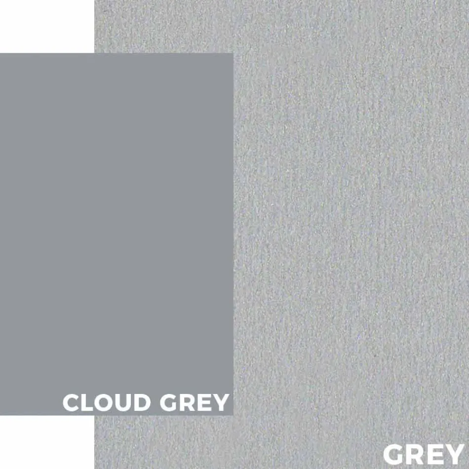 Modern Outdoor Coffee Table in Aluminum and Laminate - Carmine2 Viadurini