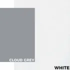 Modern Outdoor Coffee Table in Aluminum and Laminate - Carmine2 Viadurini