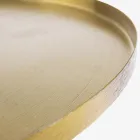 Design Coffee Table in Brass Plated Steel - Kakta Viadurini