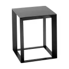 Square Design Metal Coffee Table in 2 Sizes - Josyane Viadurini