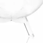 Biffy black round coffee table / container, modern design made in Italy Viadurini