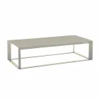 Coffee Table for Living Room in Colored Steel, Modern Design - Josyane Viadurini