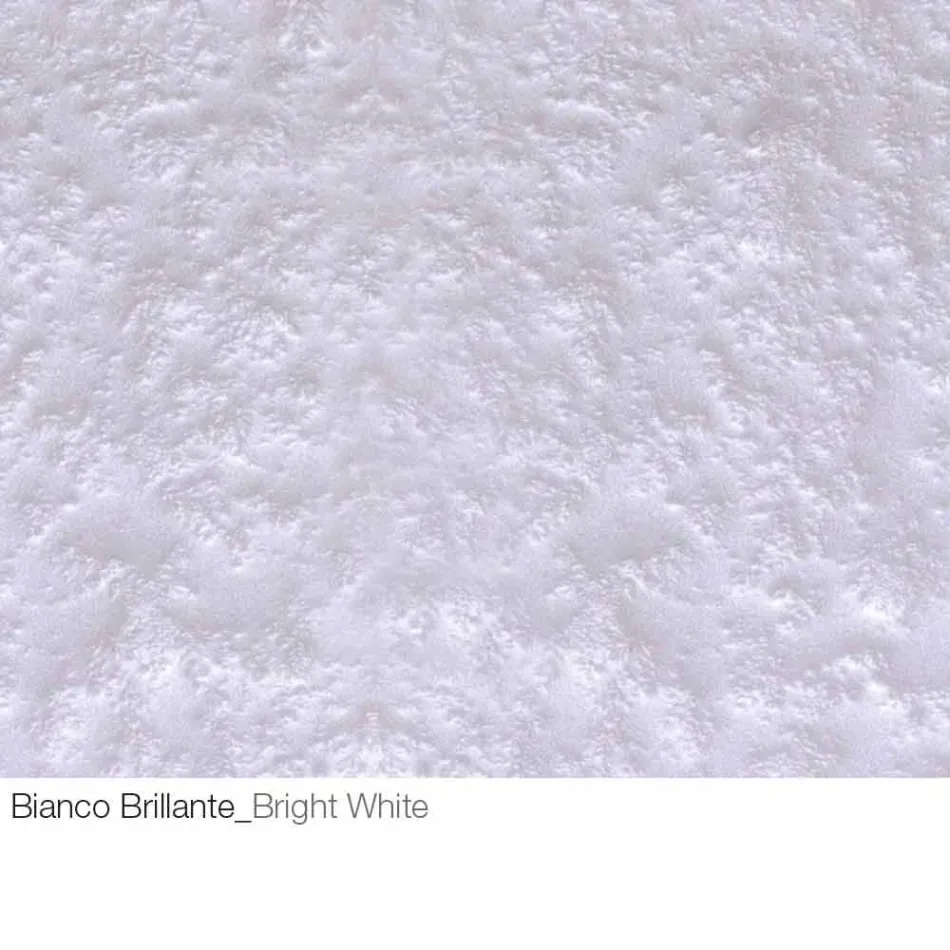 Coffee Table in Forged Crystal and Metal Made in Italy - Montebianco Viadurini