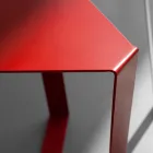 Made in Italy Design Colored Metal Coffee Table - Yasmine Viadurini