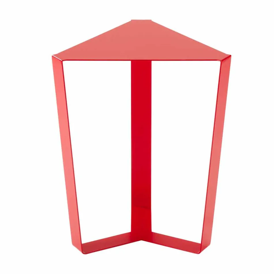 Coffee Table in Colored Metal of Modern Italian Design - Yasmine Viadurini