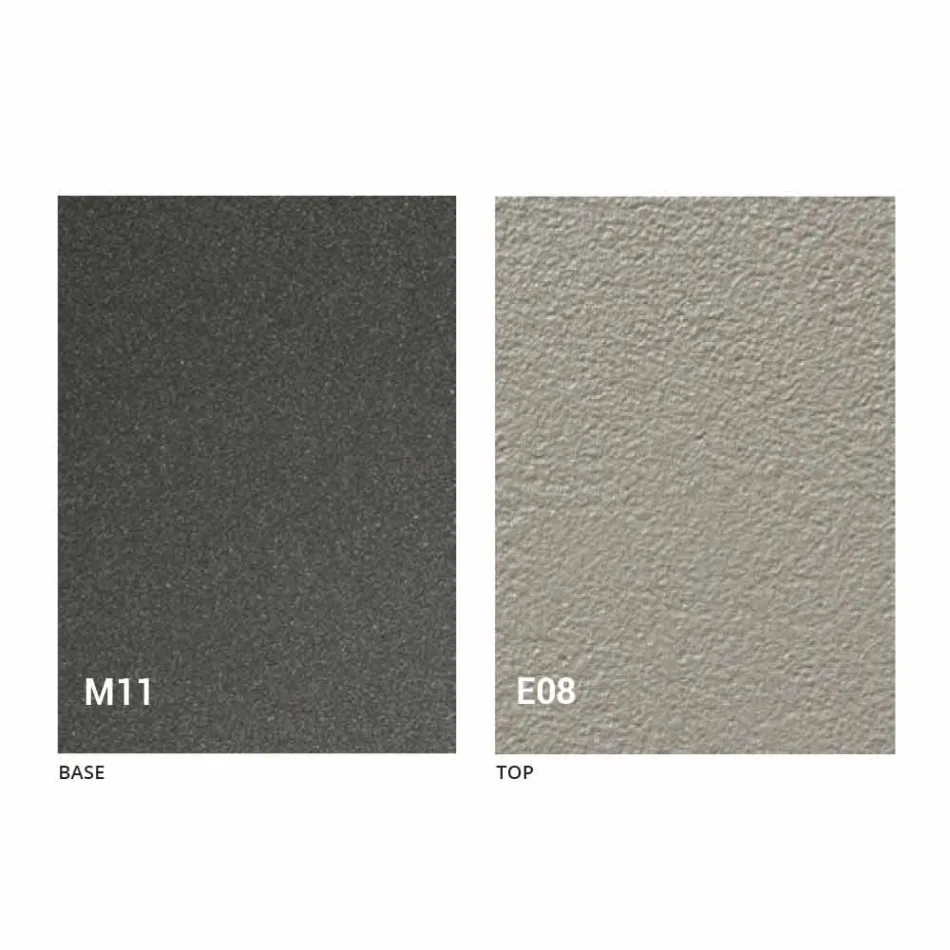 Transformable Coffee Table with Mortar Effect Top Made in Italy - Romantic Viadurini