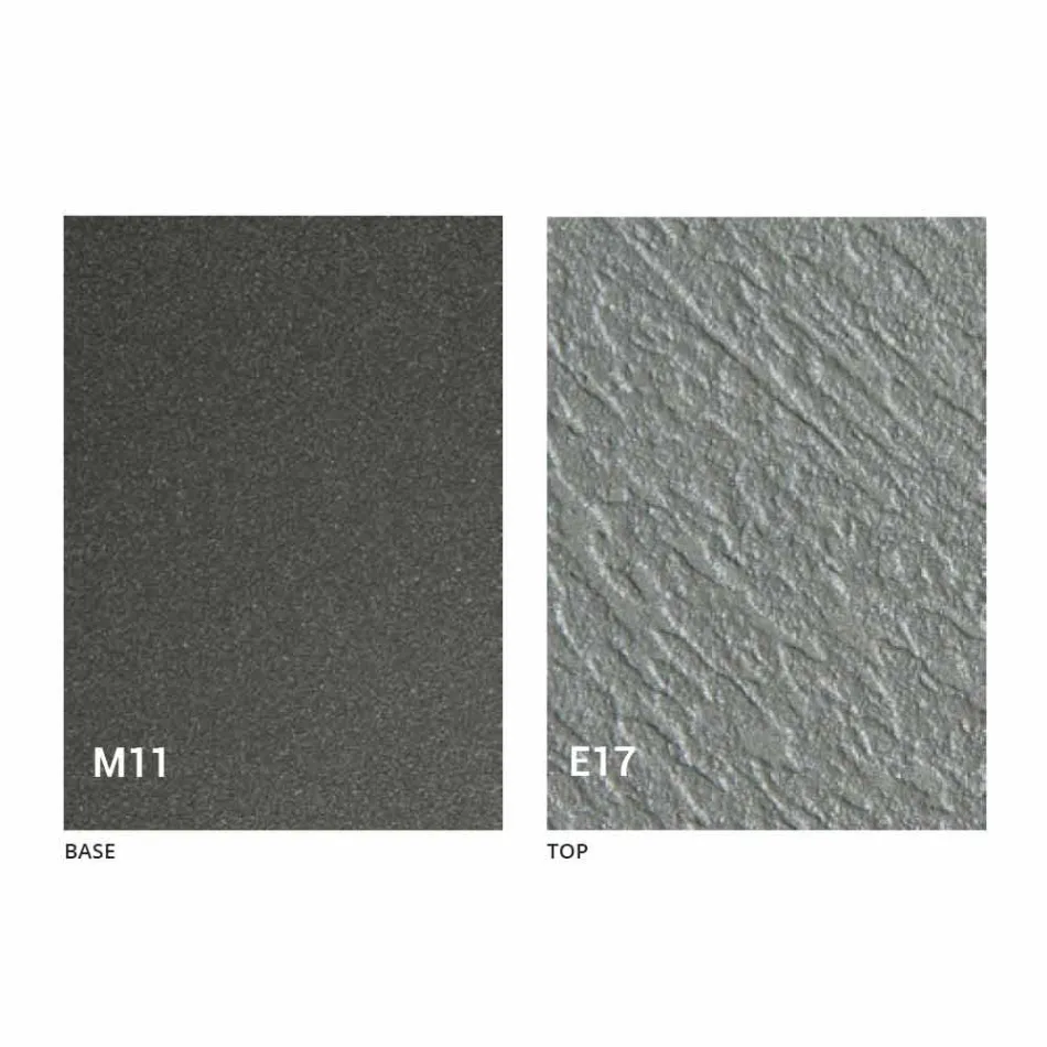 Transformable Coffee Table with Mortar Effect Top Made in Italy - Romantic Viadurini