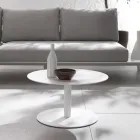 Outdoor Coffee Table in Epoxy Powder Coated Aluminum - Bryon Viadurini