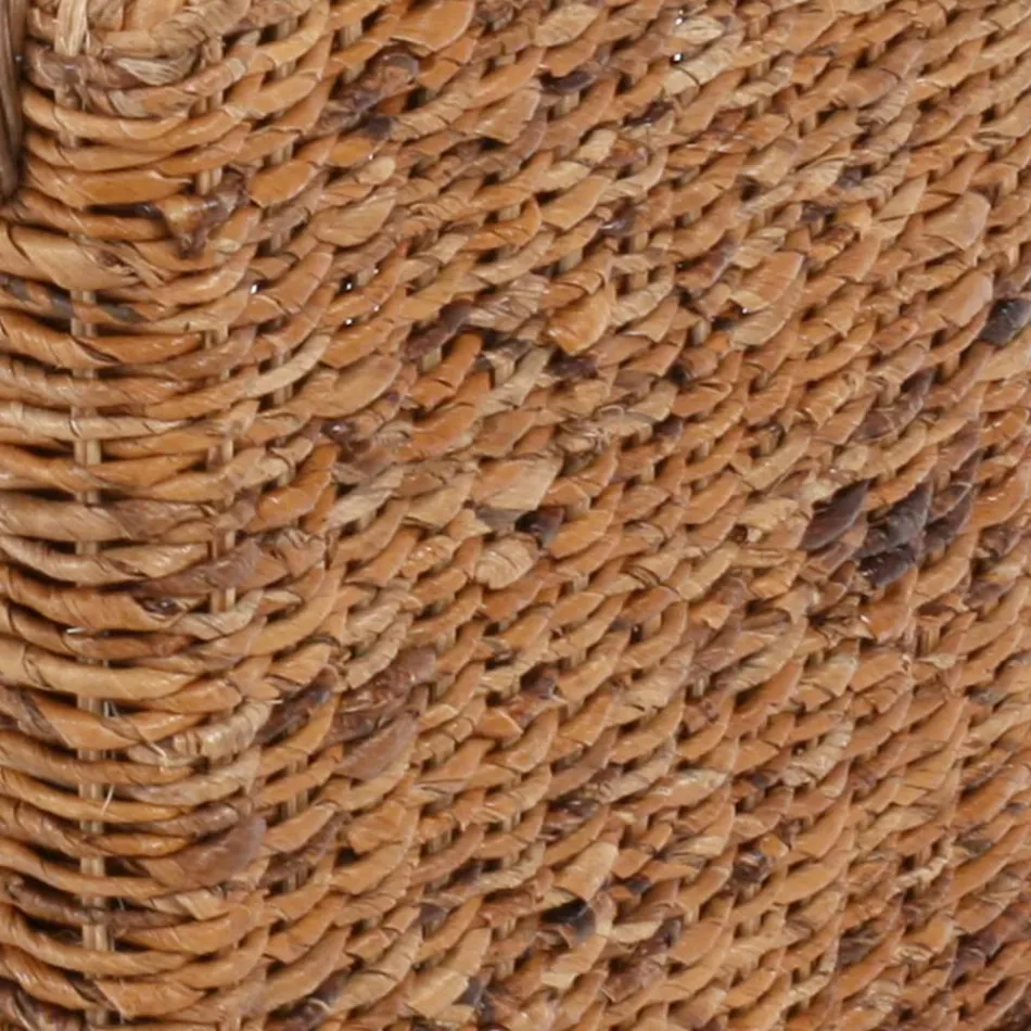 Outdoor Coffee Table in Natural Banana Weaving - Dish Viadurini