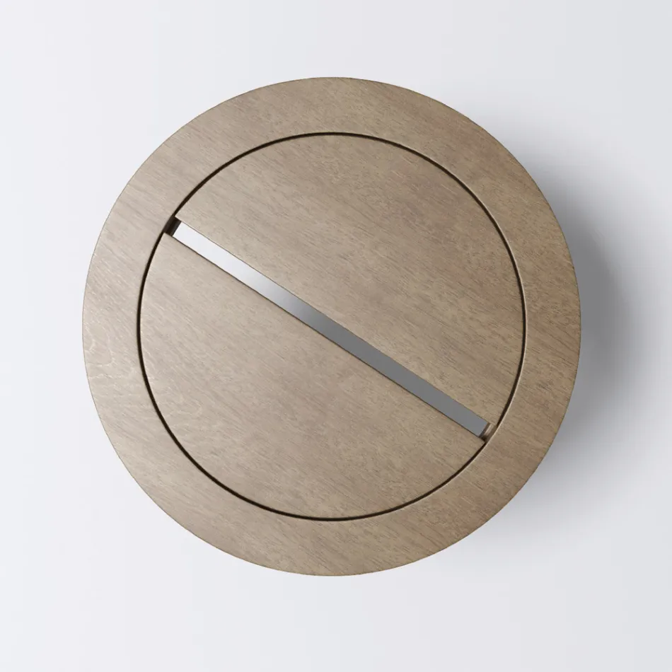 Outdoor Teak Wood Coffee Table Made in Italy - Briga Viadurini