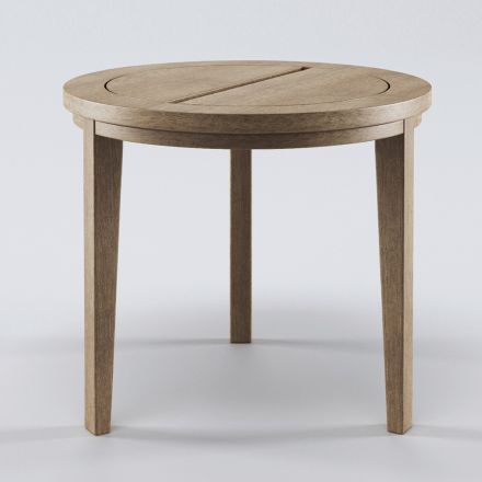 Outdoor Teak Wood Coffee Table Made in Italy - Briga Viadurini