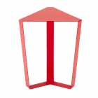 Outdoor Metal Coffee Table Various Colors, Modern Italian Design - Yasmine Viadurini