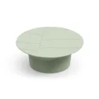 Outdoor Polyethylene Coffee Table Available in Various Colors - Towel Viadurini