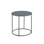 Garden Coffee Table in Galvanized Steel of Various Sizes Made in Italy - Brienne Viadurini