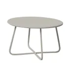 Garden Coffee Table in Galvanized Steel Made in Italy - Brienne Viadurini