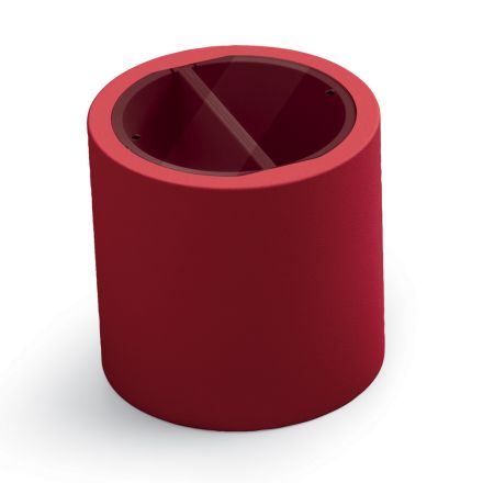 Garden Coffee Table in Polyethylene with Container Made in Italy - Stracco Viadurini