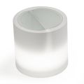 Bright Garden Coffee Table in White Polyethylene Made in Italy - Trek