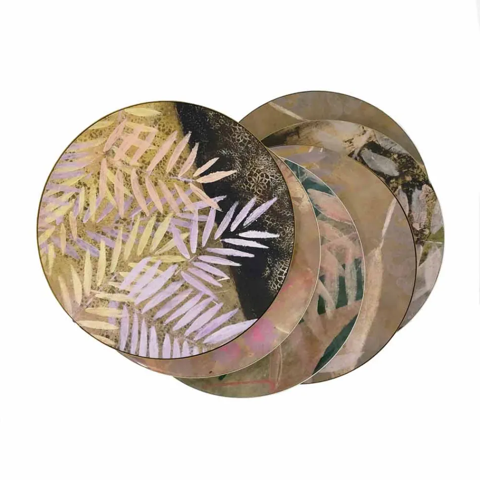 Indoor or Outdoor Coffee Table with Metal Structure Made in Italy - Carim Viadurini