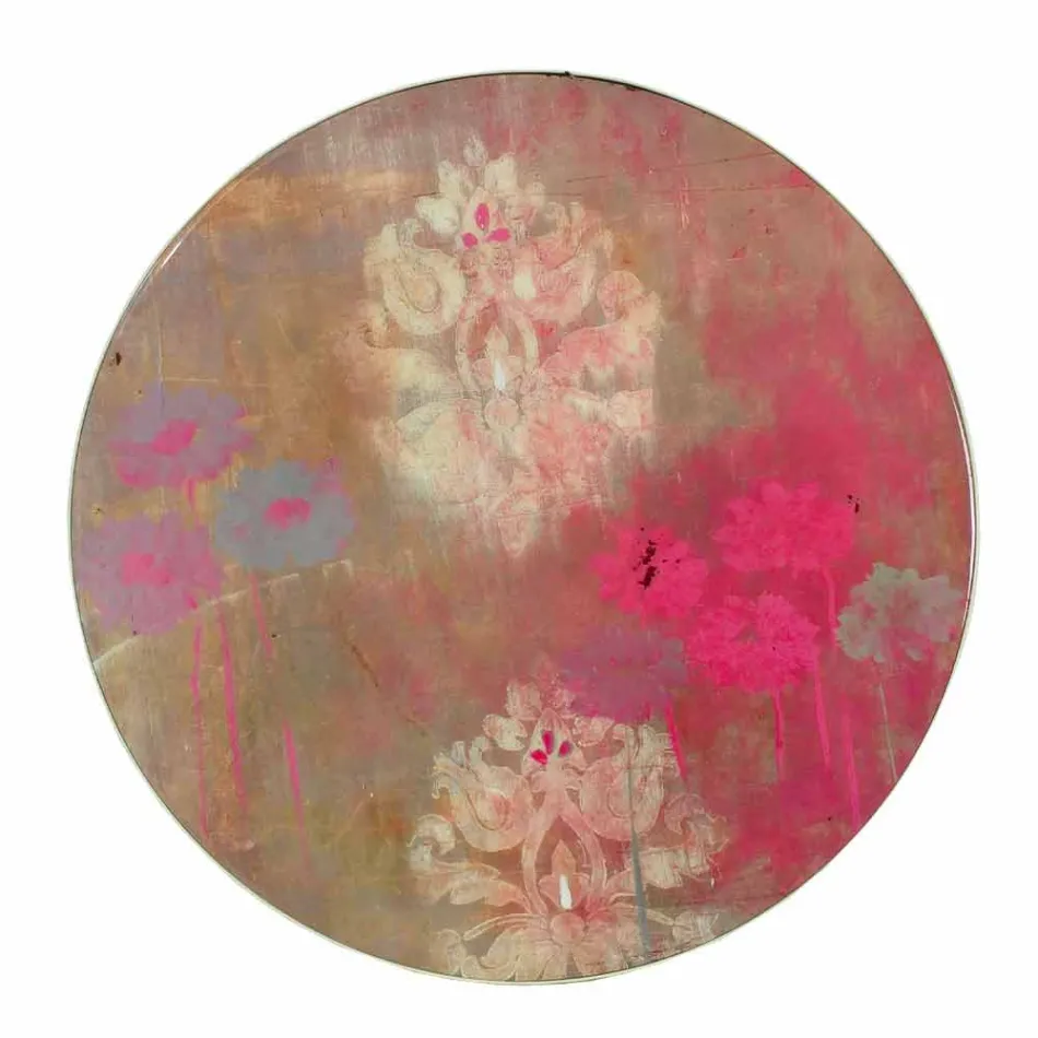 Indoor or Outdoor Coffee Table with Metal Structure Made in Italy - Carim Viadurini