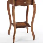 Coffee table with 1 shelf and 1 drawer Made in Italy - Acoran Viadurini