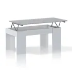 Coffee Table with Wooden Container - Scandio Viadurini