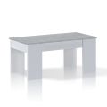Coffee Table with Wooden Container - Scandio