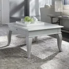 Coffee Table with Solid Parts in Ay - ous and Linden Made in Italy - Era Viadurini