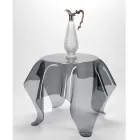 Coffee Table with Plexiglass Top and Base Made in Italy - Brento Viadurini