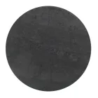 Coffee Table with Round Porcelain Stoneware Top Made in Italy - Siste Viadurini