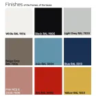 Coffee Table with Square Marble Top Made in Italy - Makino Viadurini