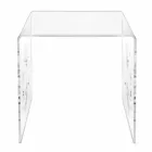 Design coffee table in Mandas transparent plexiglass Viadurini
