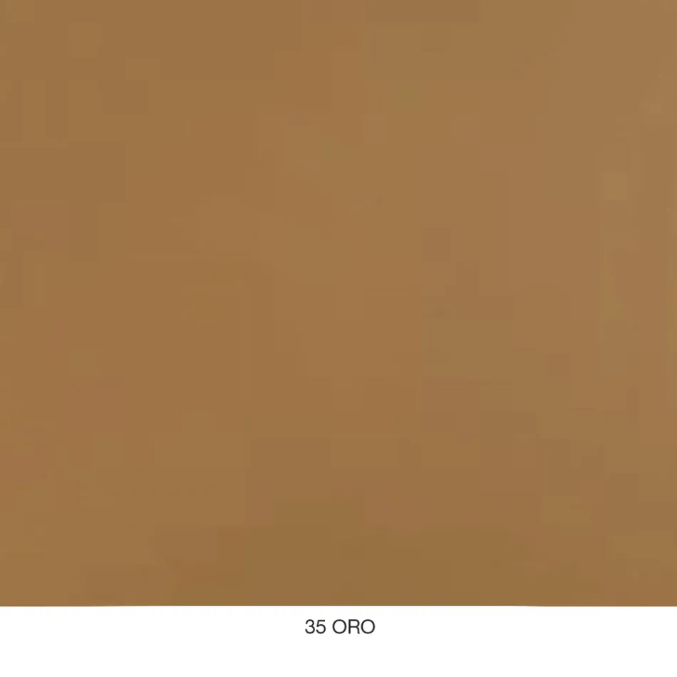 Luxury Coffee Table in Colored Metal and Wooden Top - Anacleto Viadurini