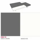 Fenix Coffee Table with Transparent Feet Made in Italy - Justin Viadurini