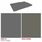 Fenix Coffee Table with Transparent Feet Made in Italy - Justin Viadurini