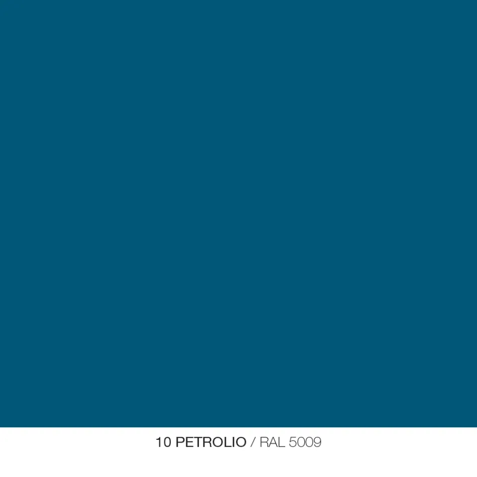 Coffee Table in Colored Metal and 3 Sizes, Made in Italy - Magali Viadurini