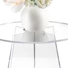 Plexiglass coffee table with different finishes made in Italy - Aurora Viadurini